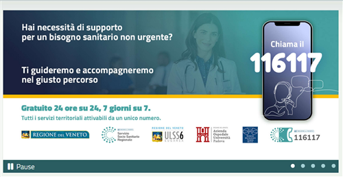 ULSS 6 - Numero Unico Europeo 116117